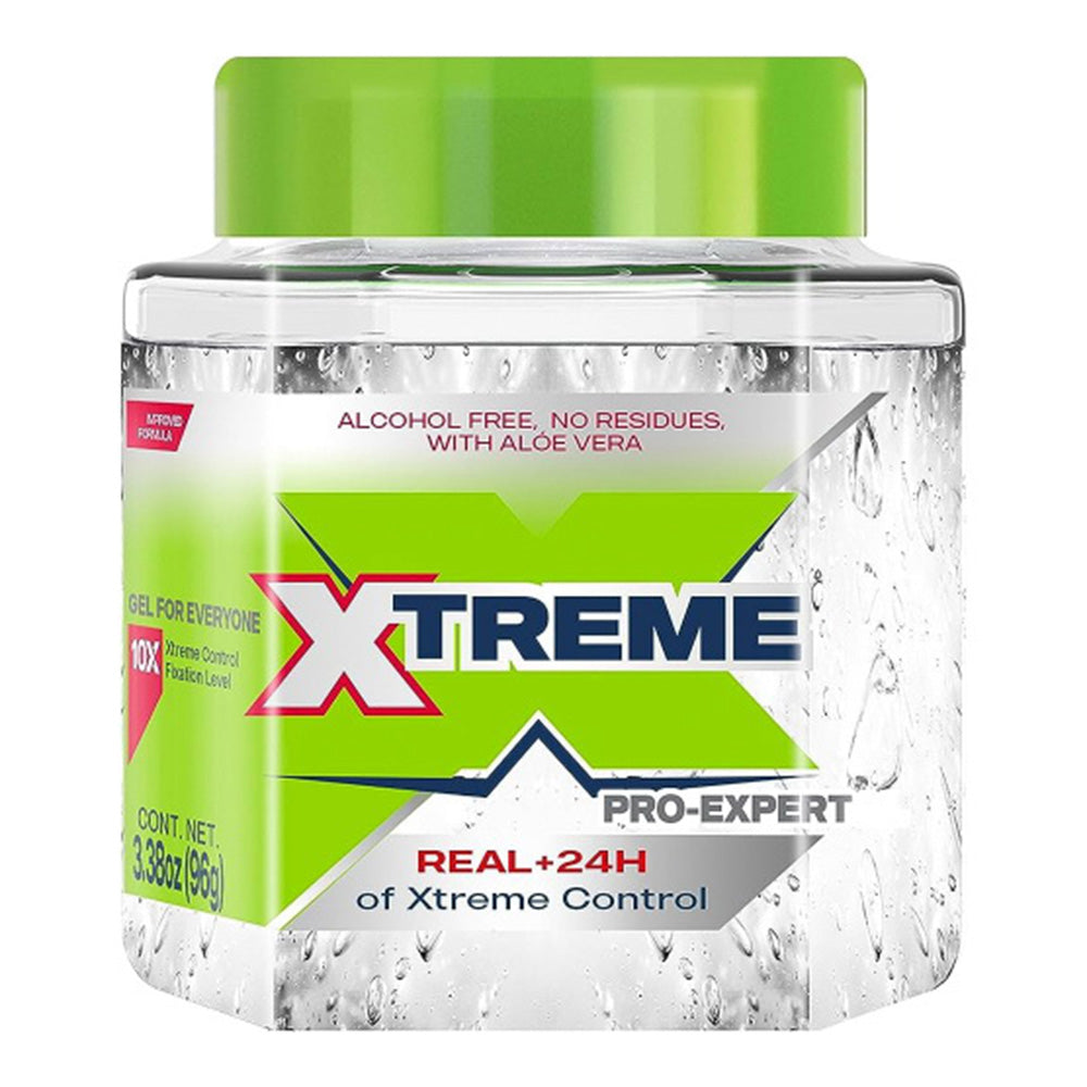Xtreme Pro Styling Hair Gel Clear Jar 3.38Oz (96g)